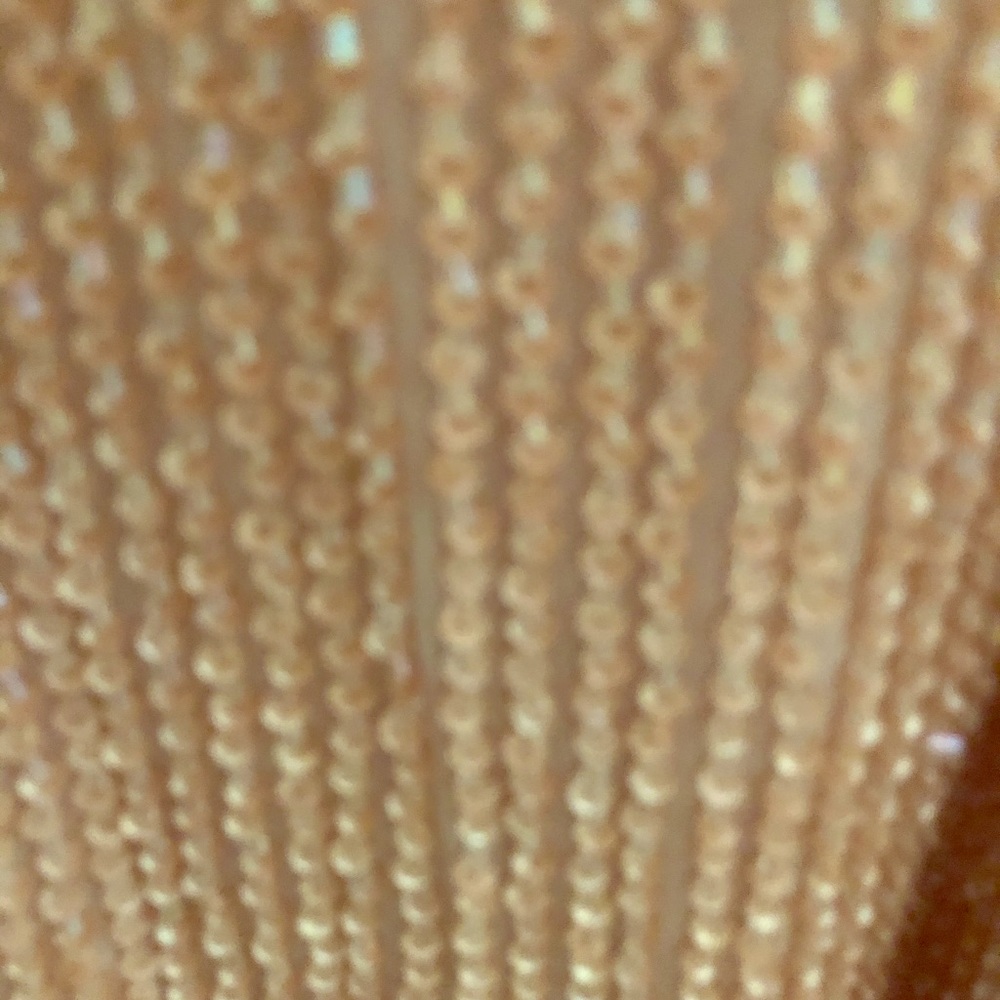 Beautiful formal beaded racerback tank